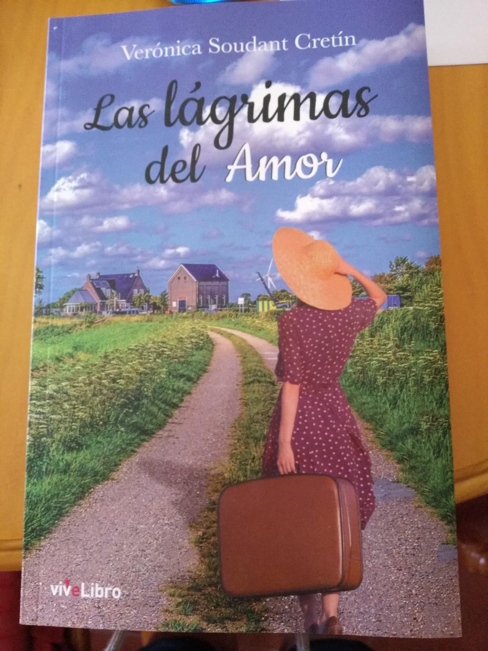 Portada del libro "Lágrimas de Amor" por Verónica Soudant