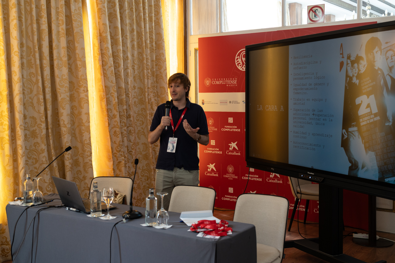 Nach Solís durante su intervención en el curso de verano de la UCM